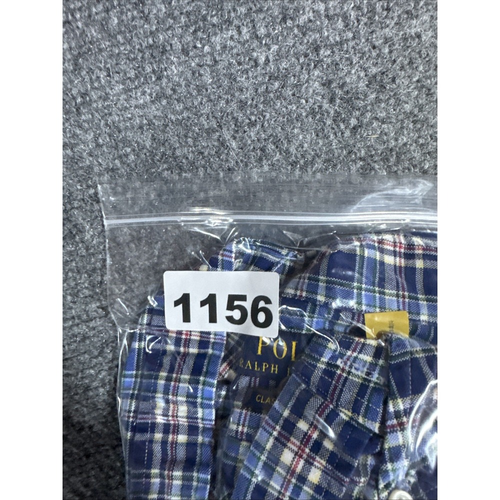 Polo Ralph Lauren Men's Classic Fit Plaid Button Down Shirt Long Sleeve XL - Picture 7 of 7